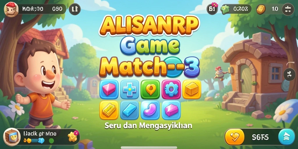 Gameplay seru mencocokkan item di ALISANRP.