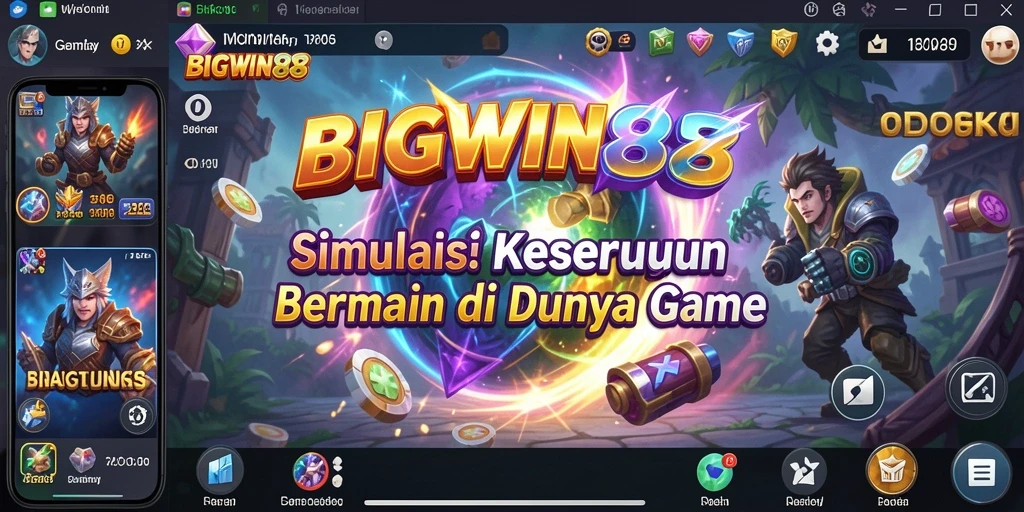 Tampilan grafik yang menarik dari gameplay BIGWIN88.