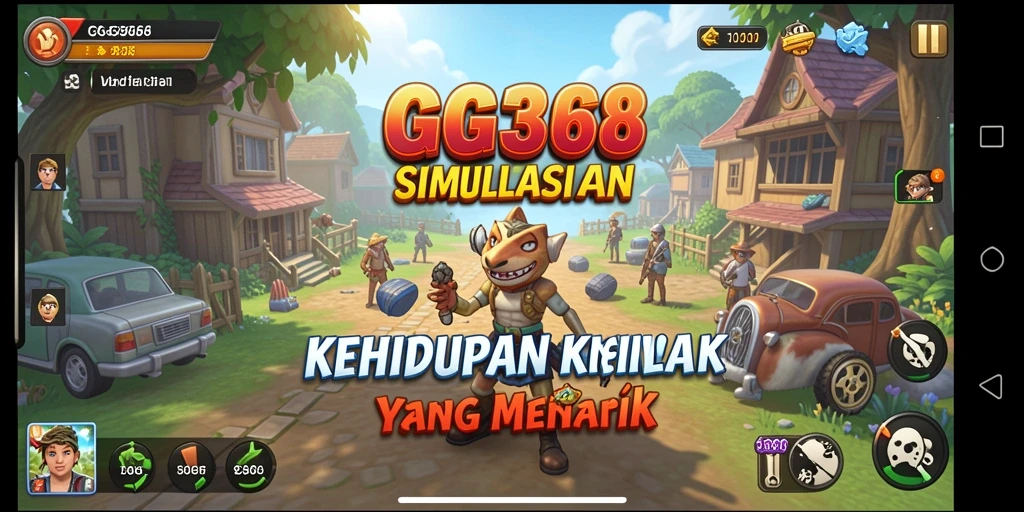 Tampilan gameplay GG368 yang menawan dan interaktif.