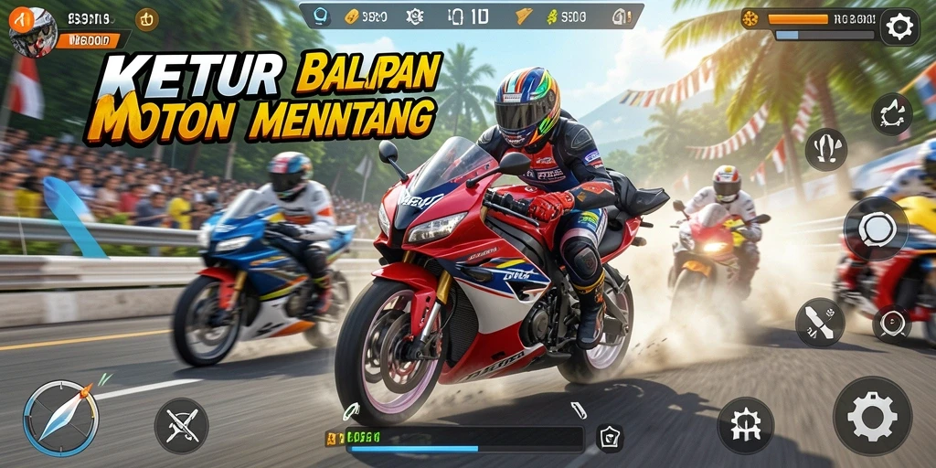 Tampilan gameplay KETUA yang mendebarkan dan penuh aksi.