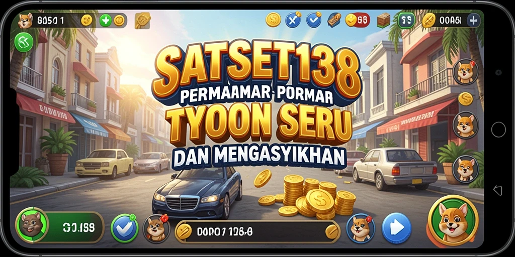 Tampilan menggembirakan dari gameplay Tycoon SATSET138 yang penuh strategi.