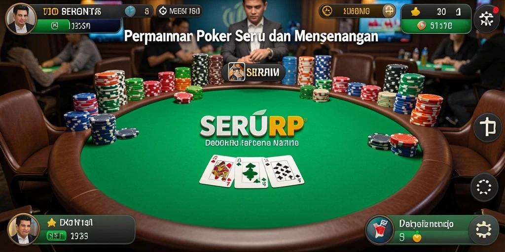 Tampilan gameplay SERURP yang mendebarkan dan interaktif.
