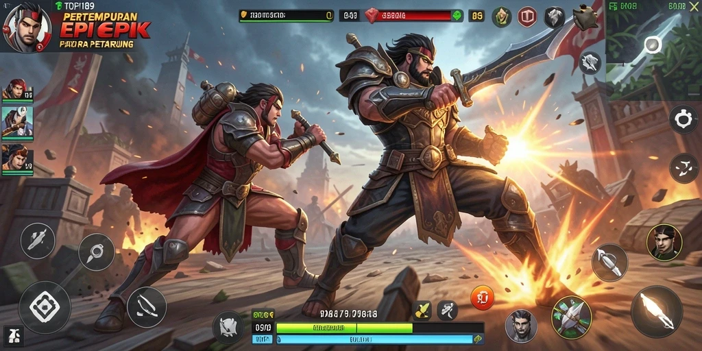 Gameplay seru dengan pertarungan intens di <strong>TOPI189</strong>